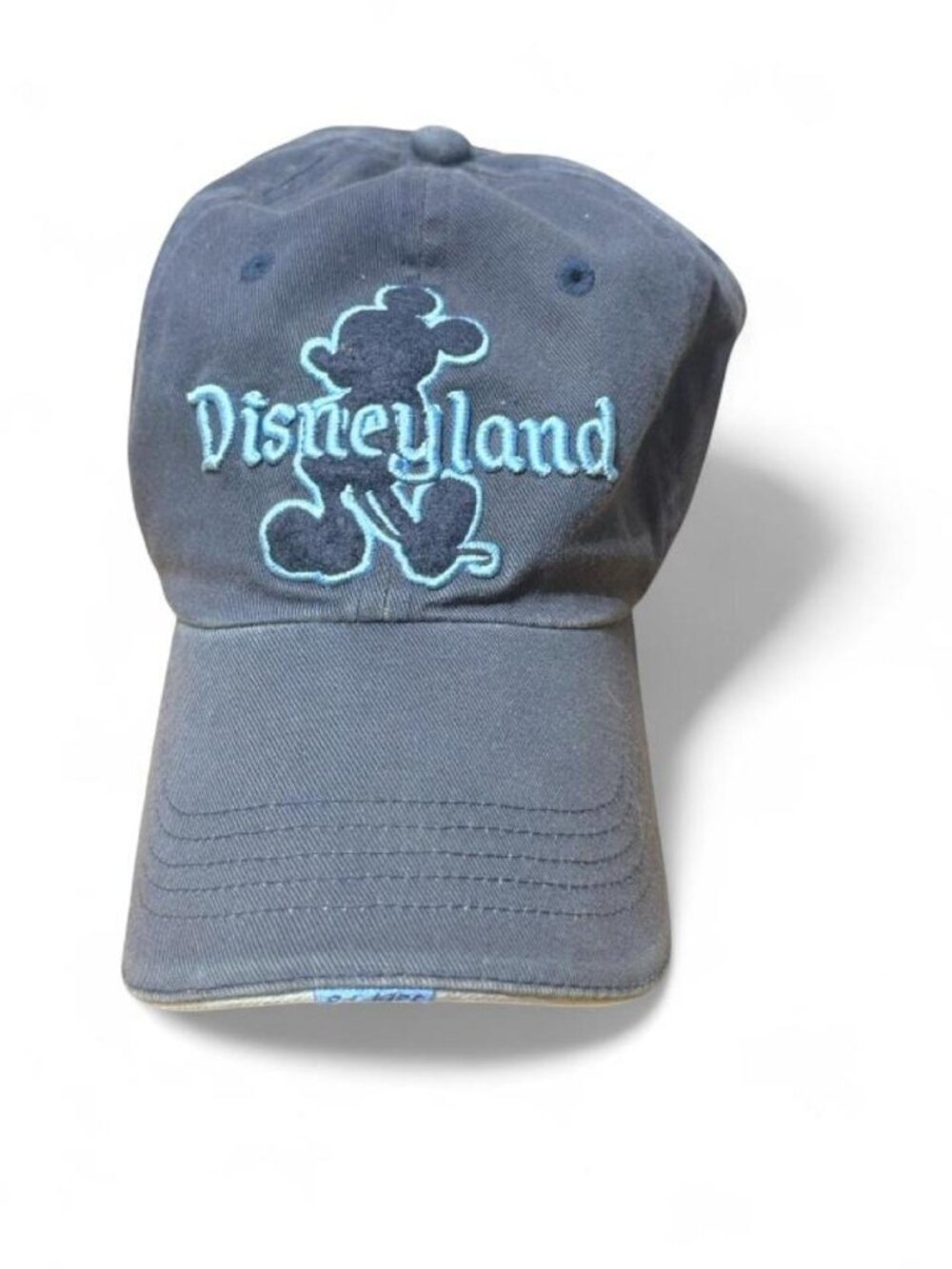 Disneyland Mickey Moust Blue Cap Vintage Disney Theme Park